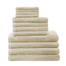 Load image into Gallery viewer, 510 Design Big Bundle 100% Cotton 12Pcs Bath Towel Set- Taupe 5DS73-0217 By Olliix