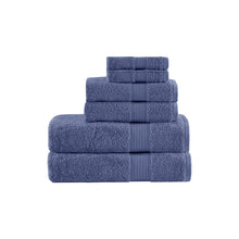 Load image into Gallery viewer, Organic 6 Piece Cotton Towel Set - MP73-7472