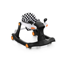 Load image into Gallery viewer, 2-in-1 Foldable Activity Push Walker with Adjustable Height-Black
