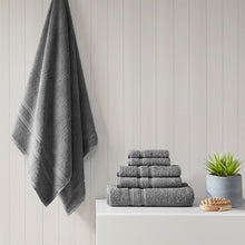Load image into Gallery viewer, Aegean 100% Turkish Cotton 6 Piece Towel Set 5DS73-0233 By Olliix