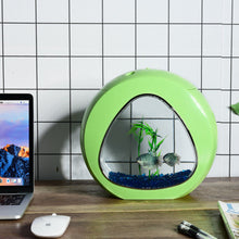Load image into Gallery viewer, 1Gallon Fish Aquarium Tank with Filter Air Pump-Green