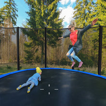 Load image into Gallery viewer, 8/10/12/14/15/16Feet Outdoor Trampoline Bounce Combo with Safety Closure Net Ladder-15 ft