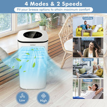 Load image into Gallery viewer, 9000 BTU 3 in 1 Portable Air Conditioner with Fan and Dehumidifier-White