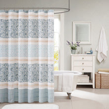 Load image into Gallery viewer, Madison Park Dawn Cotton Shower Curtain -72X72" MP70-2493 By Olliix
