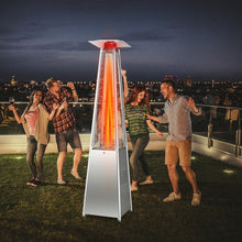 Load image into Gallery viewer, 42000 BTU Pyramid Patio Heater with Wheels