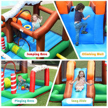 Load image into Gallery viewer, Outdoor Indoor Inflatable Kids Bounce House with 480W Air Blower