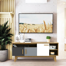 Load image into Gallery viewer, 65 Inch TV Stand Entertainment Center Console with Adjustable Shelf