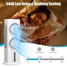 Load image into Gallery viewer, 3-in-1 Evaporative Air Cooler with 9H Timer Remote-White