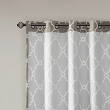 Load image into Gallery viewer, Madison Park Fretwork Print Window Curtain -84" Panel MP40-1282 By Olliix