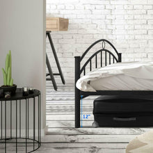 Load image into Gallery viewer, 84" x 64" x 42" Queen Size Folding Steel Bed Frame 10 Legs