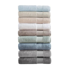 Load image into Gallery viewer, Madison Park Signature Turkish Cotton 6 Piece Bath Towel Set MPS73-455 By Olliix