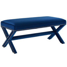 Load image into Gallery viewer, Rivet Performance Velvet Bench by Modway