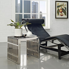 Load image into Gallery viewer, Gridiron Small Stainless Steel Bench by Modway