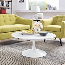 Load image into Gallery viewer, Lippa 36" Round Wood Coffee Table by Modway