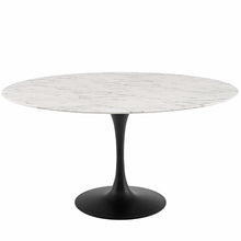 Load image into Gallery viewer, Lippa 60" Round Faux Marble Dining Table by Modway
