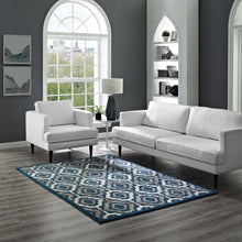 Load image into Gallery viewer, Kalinda Rustic Vintage Moroccan Trellis 8x10 Area Rug by Modway