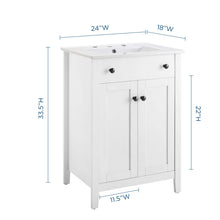 Load image into Gallery viewer, Nantucket 24" Bathroom Vanity by Modway