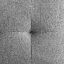 Load image into Gallery viewer, Privy Black Stainless Steel Upholstered Fabric Bar Stool by Modway