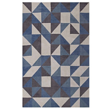 Load image into Gallery viewer, Kahula Geometric Triangle Mosaic 5x8 Area Rug by Modway