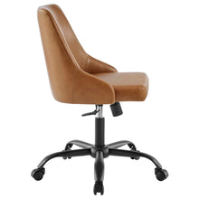 Load image into Gallery viewer, Designate Swivel Vegan Leather Office Chair by Modway