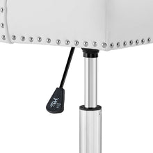 Load image into Gallery viewer, Regent Tufted Button Swivel Faux Leather Office Chair by Modway