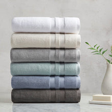 Load image into Gallery viewer, Plume 100% Cotton Feather Touch Antimicrobial Towel 6 Piece Set - BR73-2438
