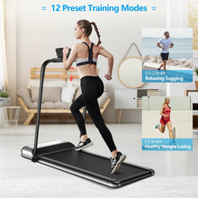 Load image into Gallery viewer, Ultra-thin Electric Folding Motorized Treadmill with LCD Monitor Low Noise