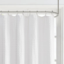 Load image into Gallery viewer, Arlo Super Waffle Textured Solid Shower Curtain MP70-6824A