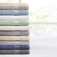 Load image into Gallery viewer, Organic 6 Piece Cotton Towel Set - MP73-7472