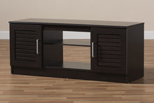 Load image into Gallery viewer, Baxton Studio Gianna Modern and Contemporary Wenge Brown Finished TV Stand