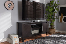 Load image into Gallery viewer, Baxton Studio Marley Modern and Contemporary Wenge Brown Finished TV Stand