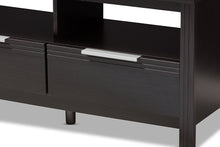 Load image into Gallery viewer, Baxton Studio Elaine Modern and Contemporary Wenge Brown Finished TV Stand
