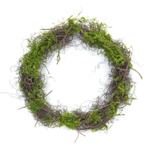 Load image into Gallery viewer, Moss Leaf Twig Wreath (Set of 4)