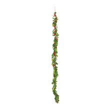 Load image into Gallery viewer, Fabric Mistletoe String Garland (Set of 2)