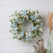 Load image into Gallery viewer, Mini Blossom Floral Wreath 23"D