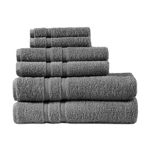 Load image into Gallery viewer, Aegean 100% Turkish Cotton 6 Piece Towel Set 5DS73-0233 By Olliix