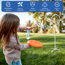 Load image into Gallery viewer, Outdoor Frisbee Toss Target Metal Flying Disc Stand with Storage Bag