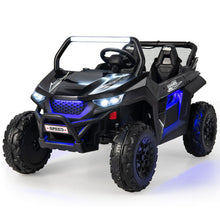 Load image into Gallery viewer, 12V 2-Seater Kids Ride on UTV with Slow Start Function Music-Black