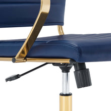 Load image into Gallery viewer, Jive Gold Stainless Steel Highback Office Chair by Modway
