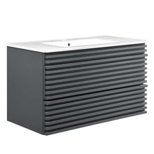 Load image into Gallery viewer, Render 36" Wall-Mount Bathroom Vanity by Modway