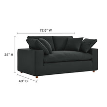 Load image into Gallery viewer, Commix Down Filled Overstuffed Loveseat by Modway