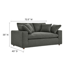 Load image into Gallery viewer, Commix Down Filled Overstuffed Loveseat by Modway
