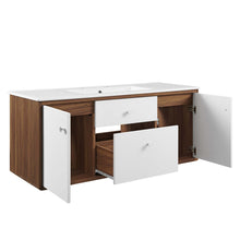 Load image into Gallery viewer, Transmit 48" Wall-Mount Bathroom Vanity by Modway