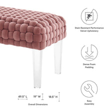 Load image into Gallery viewer, Prologue Woven Performance Velvet Ottoman by Modway