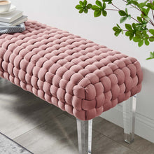 Load image into Gallery viewer, Prologue Woven Performance Velvet Ottoman by Modway