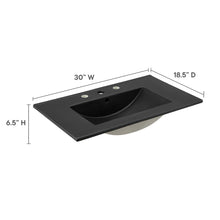 Load image into Gallery viewer, Cayman 30" Bathroom Sink by Modway