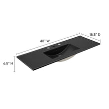Load image into Gallery viewer, Cayman 48" Single Basin Bathroom Sink by Modway