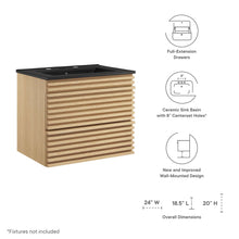 Load image into Gallery viewer, Render 24" Wall-Mount Bathroom Vanity by Modway