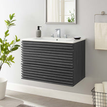 Load image into Gallery viewer, Render 30" Wall-Mount Bathroom Vanity by Modway