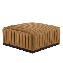 Load image into Gallery viewer, Conjure Channel Tufted Performance Velvet Ottoman by Modway